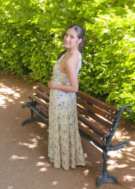 Blue Garden Dress - Image 3