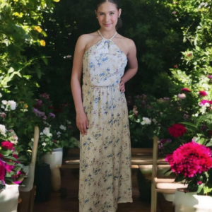 Blue Garden Dress