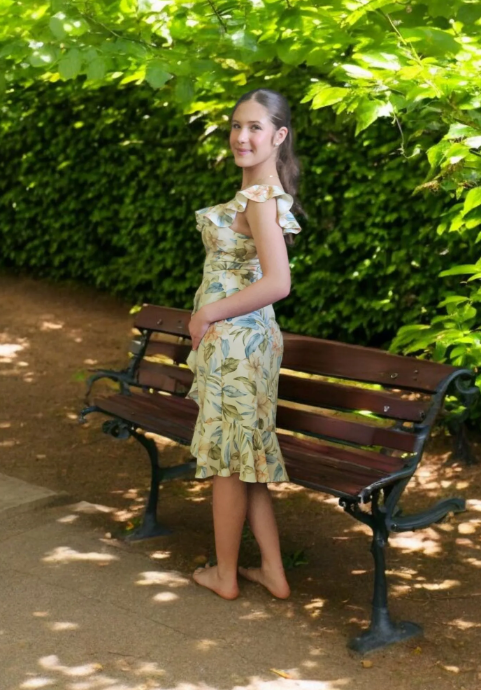 Floral Ruffle Dress - Image 2