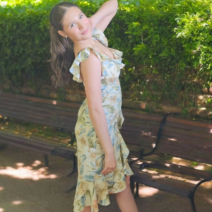 Floral Ruffle Dress