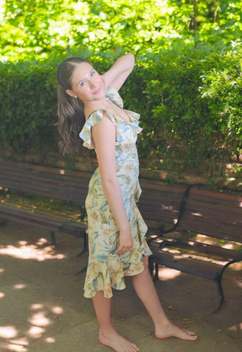Floral Ruffle Dress