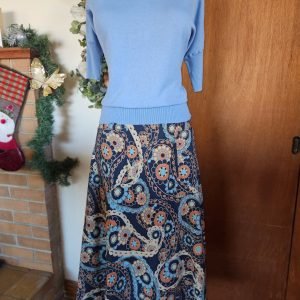 Printed Midi Dress – Effortless Elegant Style